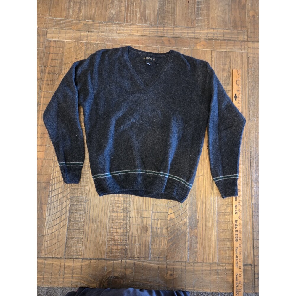 Harry Potter Pullover Sweater 80%Wool20%poly Size Xl Slytherin